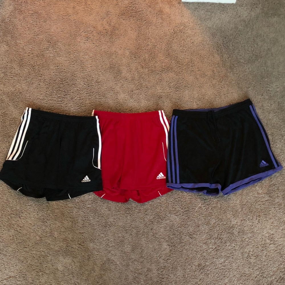 Adidas Signature 3- Striped Shorts